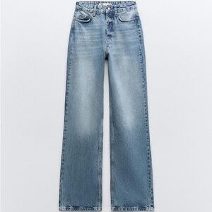 NWT Zara Straight Leg Full Length Jeans (women)